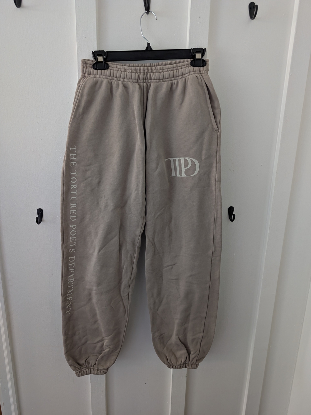 Tortured Poets Department Taupe Sweatpants